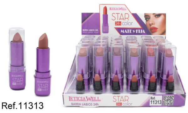 BARRA LABIOS 24h STAR COLOR (24)