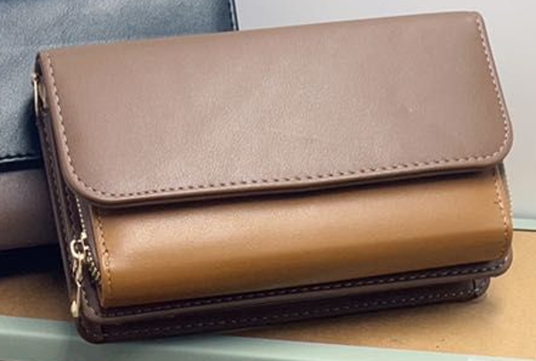 CARTERA SRA. LISA BICOLOR 16x9cm