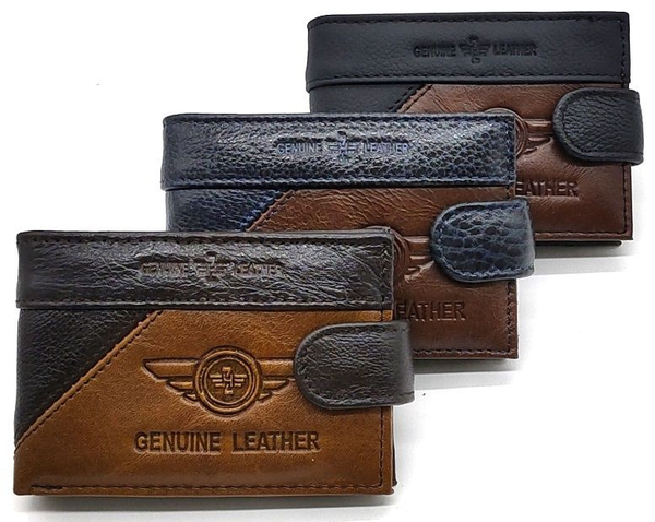 CARTERA JUVENIL CUERO EN CAJA 11x7cm