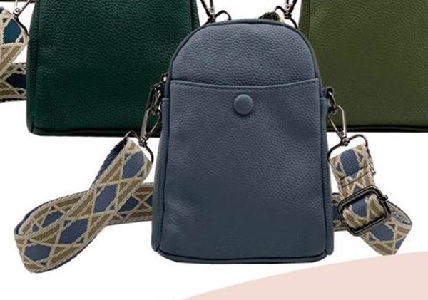 BOLSO PORTA MOVIL MATERIAL LISO 14x20cm