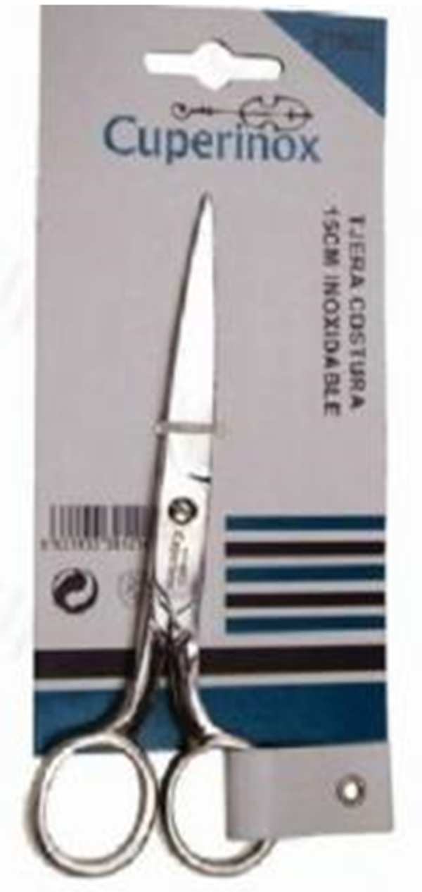 TIJERA COSTURA INOX. 15cm CUPERINOX (6)