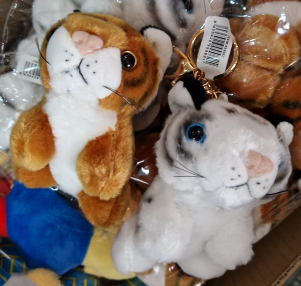 LLAVERO PELUCHE TIGRE
