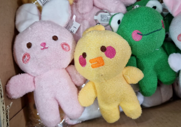 LLAVERO PELUCHE ANIMALES