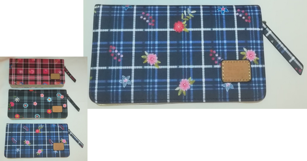 CARTERA SRA. BAGS GARDEN DECORADA 19x13cm