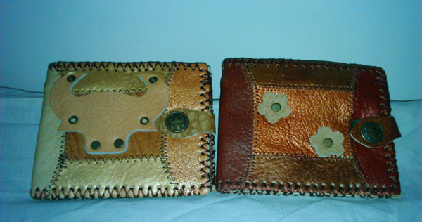MONEDERO BILLETERO SRA. CUERO SURTIDO 11x9cm