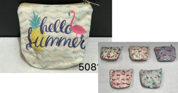 MONEDERO CREMALLERA FLAMINGOS 11x8cm (12)