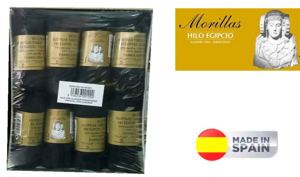 HILO CROCHET ZEPELIN N5/N8 NEGRO (16)