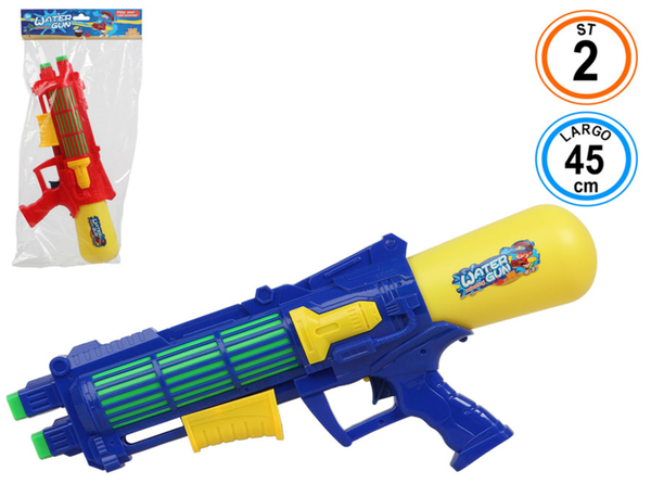 PISTOLA AGUA JUMBO BOLSA 45cm