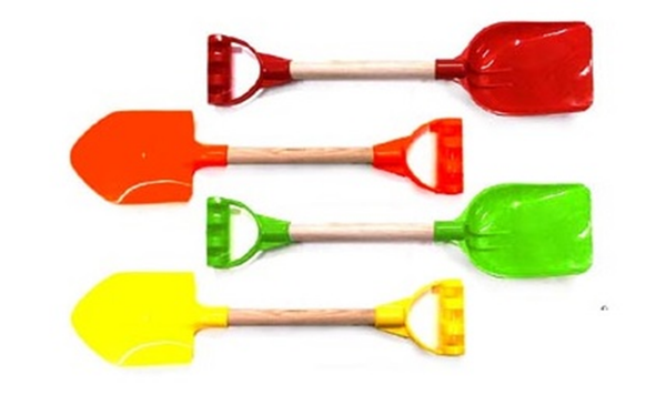 PALA ARENA MANGO MADERA 38cm