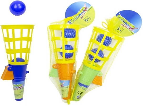 JUEGO LANZA BOLAS RED