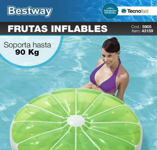 COLCHONETA HINCHABLE FRUTAS