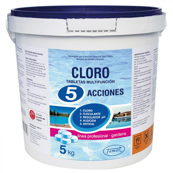 CLORO AGONET PASTILLAS 5ACCIONES