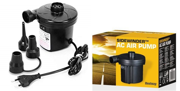 BOMBA INFLAR ELECTRICA ENCHUFE