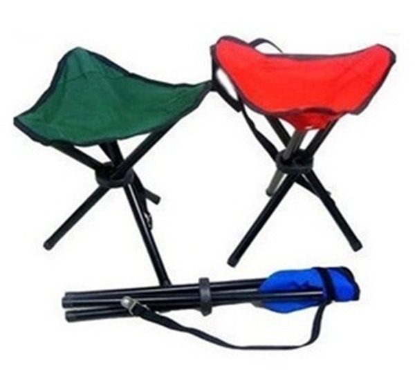 TABURETE PLEGABLE ACERO TRIPODE