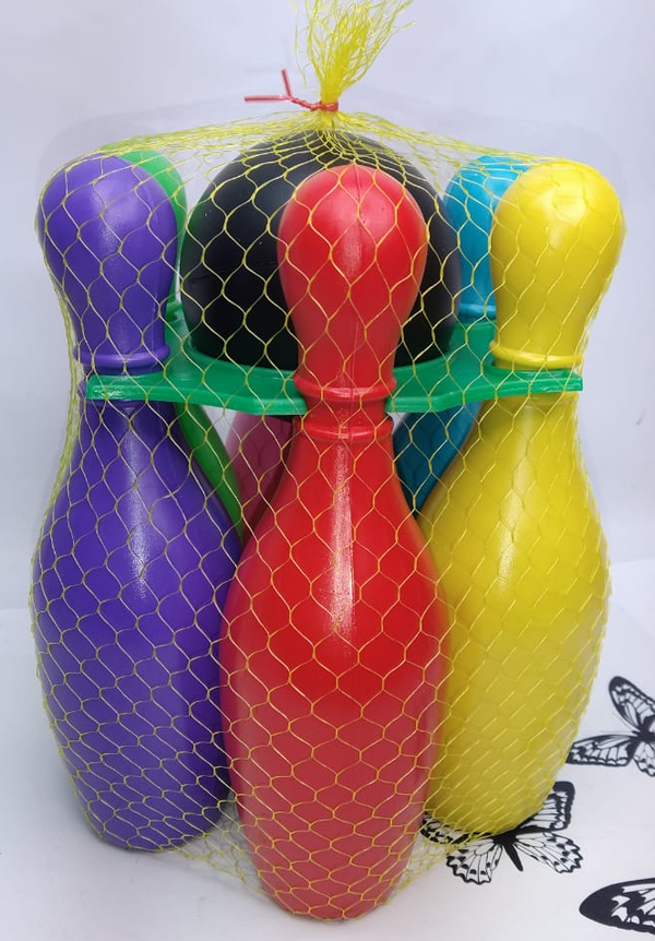 JUEGO BOLOS 6ud RED