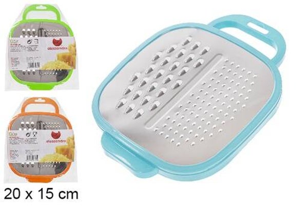 RALLADOR RECTANGULAR RECIPIENTE