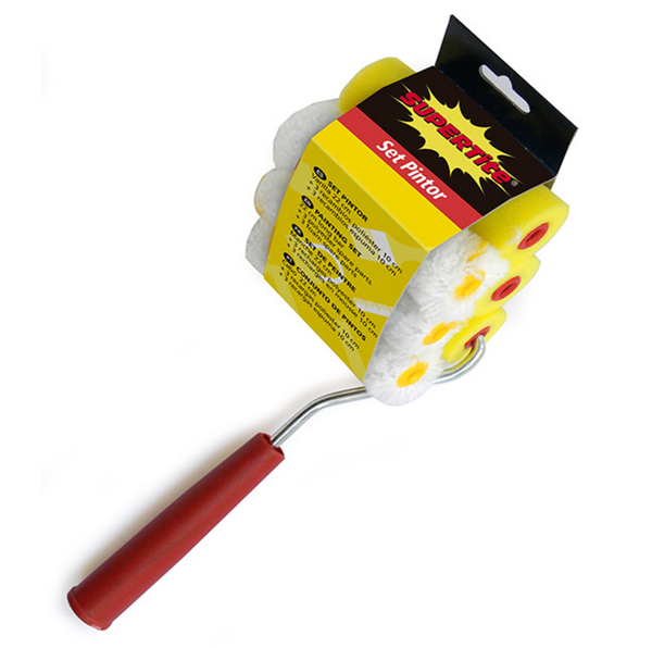 VARILLA RODILLO PINTAR+6 RECAMBIOS