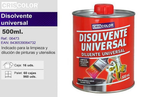 DISOLVENTE LATA CRISCOLOR (12)