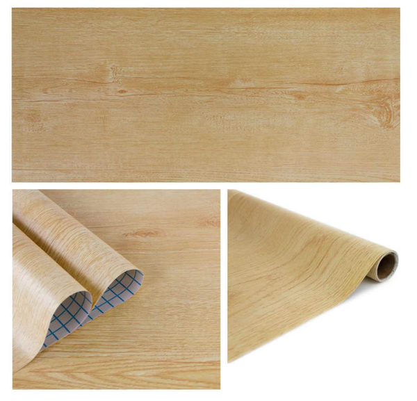PLASTICO ADHESIVO MADERA CLARA