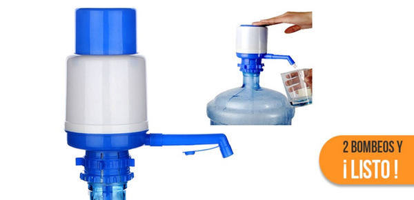 DISPENSADOR PARA GARRAFAS AGUA 5/8lit