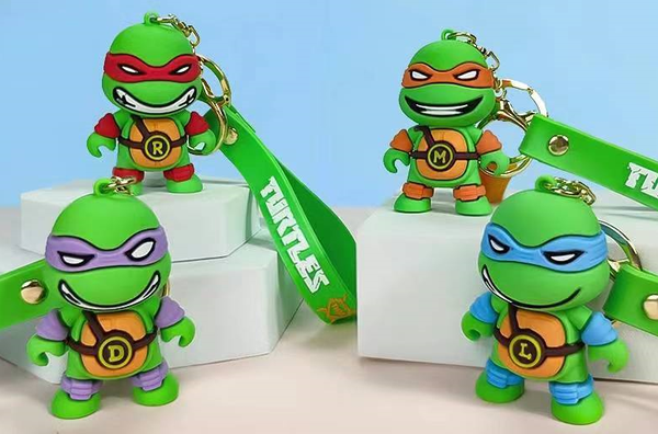 LLAVERO ENGOMADO TORTUGAS NINJA