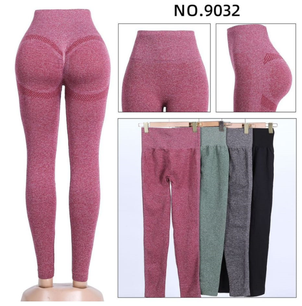 LEGGIN SIN COSTURAS FINO COLORES (12)