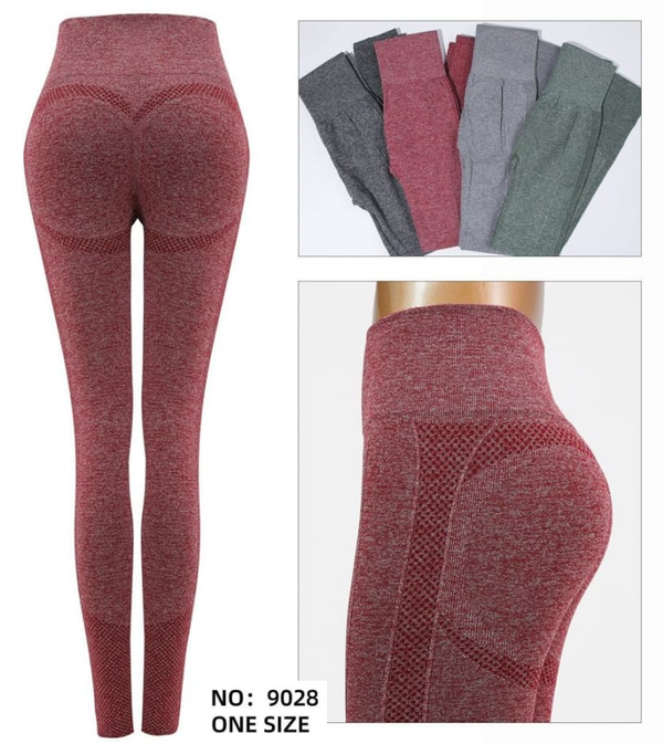 LEGGIN SIN COSTURAS FINO COLORES (12)