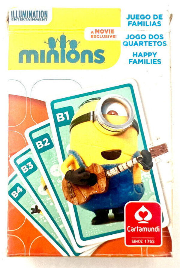 JUEGO CARTAS PAREJAS MINIONS