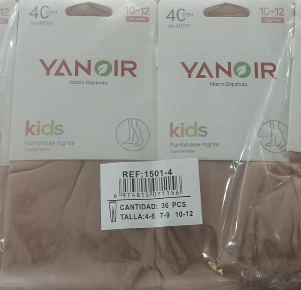 PANTY LYCRA INF. 40DEN SCALA YANOIR (36)