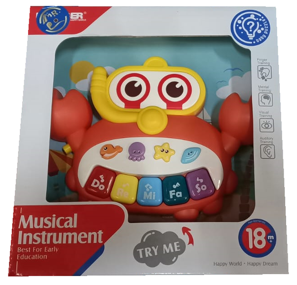 PIANO INFANTIL CANGREJO MUSICAL