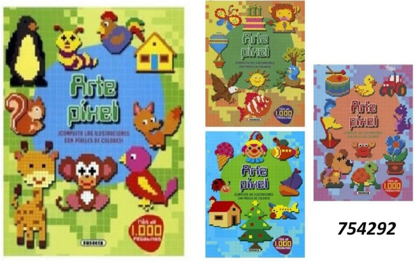 LIBRO PEGACOLOR ARTE PIXEL (12)
