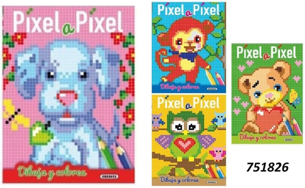 LIBRO COLOREAR PIXEL A PIXEL (24)