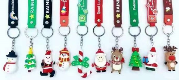 LLAVERO ENGOMADO NAVIDAD