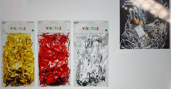 VIRUTAS BOLSA BRILLO 3SURTIDAS