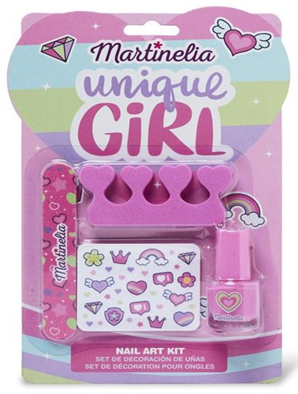 LACA UÑAS SET PEGATINAS+ACCESORIOS