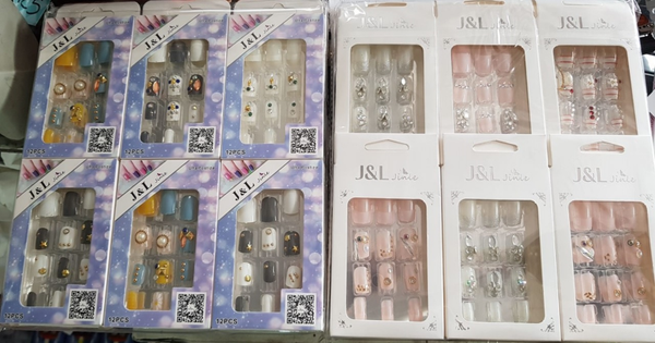 UÑAS POSTIZAS J&L DECORADAS 12ud