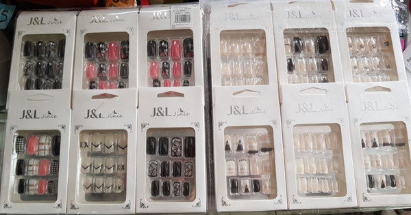 UÑAS POSTIZAS J&L DECORADAS 12ud
