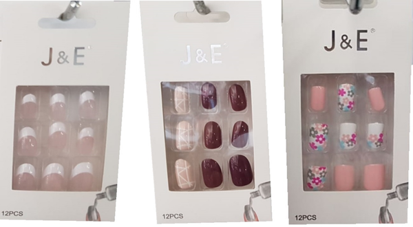 UÑAS POSTIZAS FANTASIA 12ud