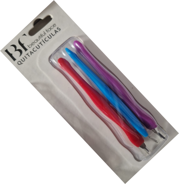 QUITACUTICULAS UÑAS 3ud BLISTER