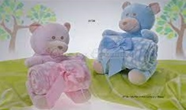 ANIMAL PELUCHE+MANTA CAJA