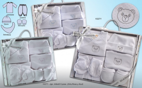 SET REGALO BEBÉ CAJA