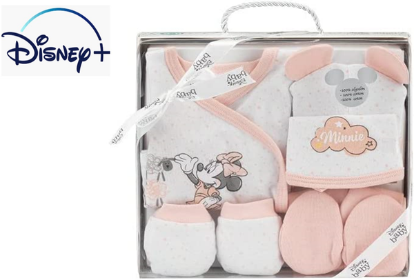 SET REGALO BEBÉ MINNIE CAJA