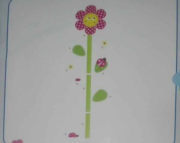 MEDIDOR ADHESIVO GOMA EVA FLOR