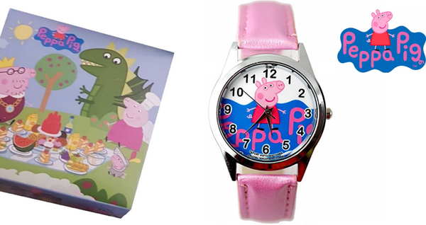 RELOJ PULSERA ANALOGICO PEPPA