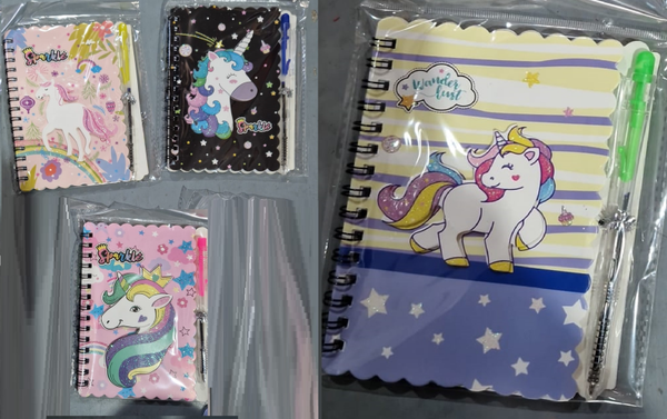 BLOC UNICORNIOS+BOLI 4SURTIDOS
