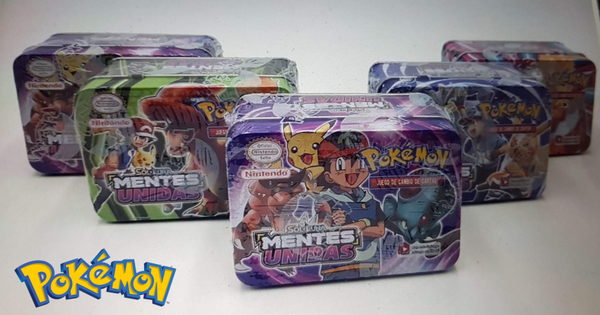 CARTAS POKEMON CAJA LATA