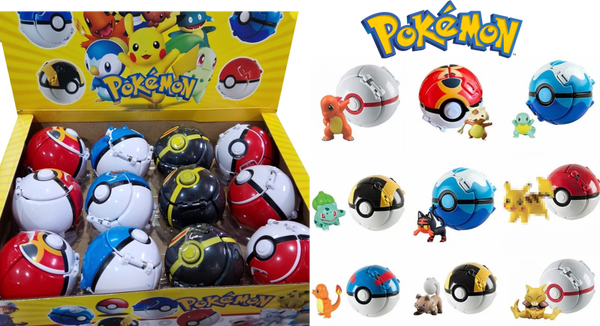 POKEBALL SURTIDA EXPOSITOR (15)