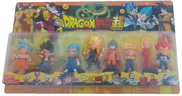 FIGURAS DRAGON BALL Z 8ud BLISTER