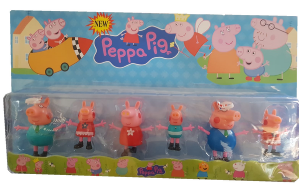 FIGURAS PEPPA PIG 6ud BLISTER