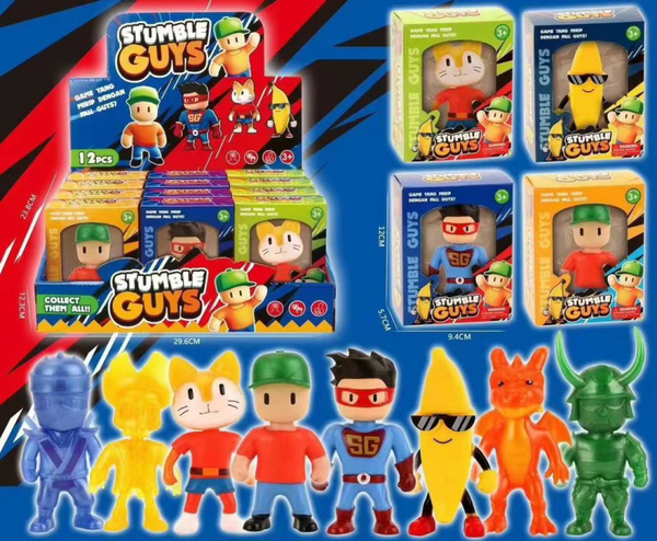 FIGURA STUMBLE GUYS CAJA 12cm